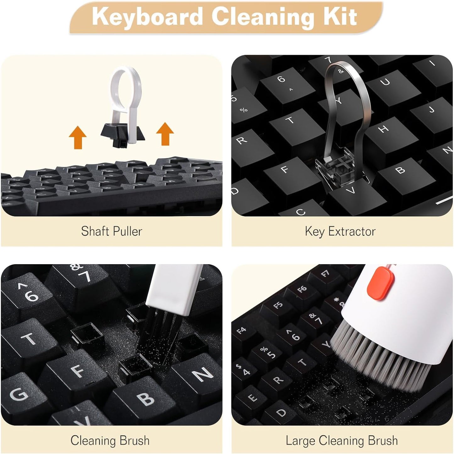 20-in-1 Gadget Cleaning Kit – All-in-One Multi-Tool for Keyboard, Laptop, AirPods & Screens