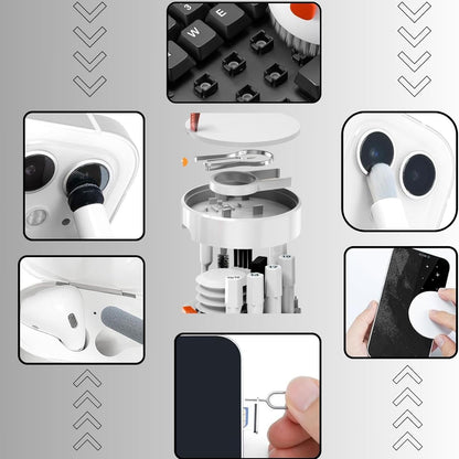 20-in-1 Gadget Cleaning Kit – All-in-One Multi-Tool for Keyboard, Laptop, AirPods & Screens