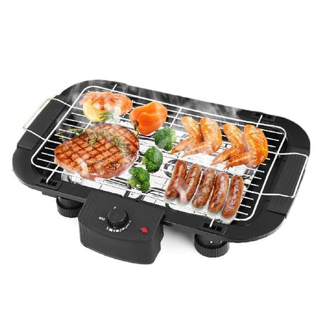 2000W Smokeless Electric Indoor Barbecue Grill | Infrared Heating | Low-Oil, Low-Smoke Cooking for Home Use