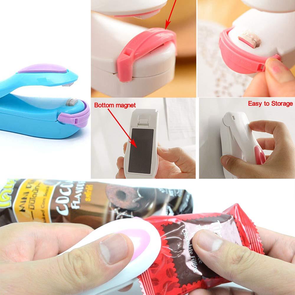 Handheld Mini Sealer – Portable Heat Sealing Machine for Food Storage, Travel & Cosmetics (Multi-Color)