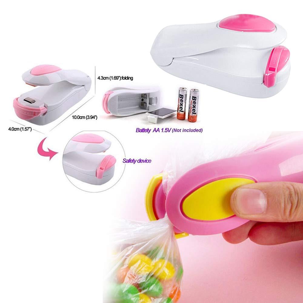 Handheld Mini Sealer – Portable Heat Sealing Machine for Food Storage, Travel & Cosmetics (Multi-Color)