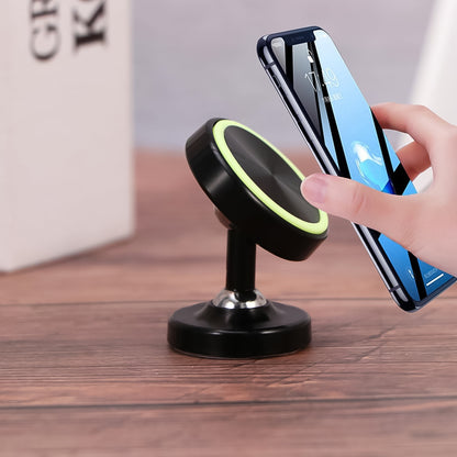 360° Rotating Magnetic Phone Holder Stand – Strong Grip Mount for Car Dashboards, Desks & More