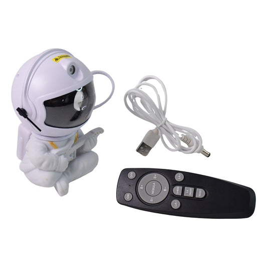 Astronaut Galaxy Projector Night Lamp with Remote – Starry Sky & Nebula Light for Bedroom, Parties & Home Décor
