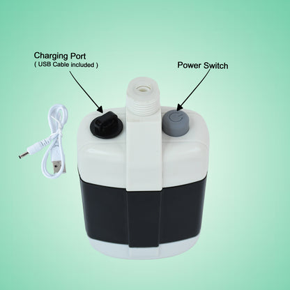 Portable Outdoor Shower Kit – USB Rechargeable Water Pump with Hose & Shower Head for Camping, Travel, Garden & Emergency Use (1 Set)