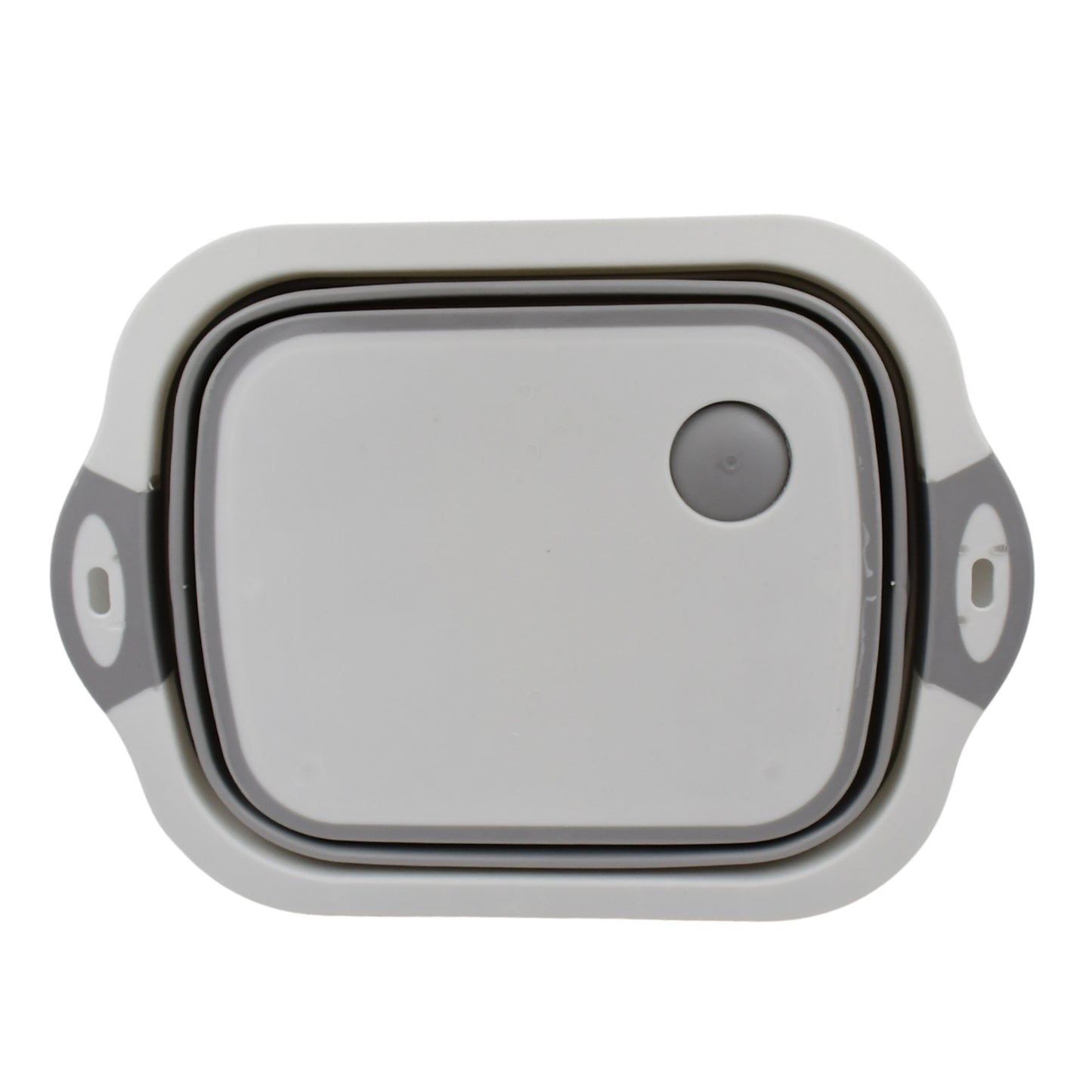 Collapsible Cutting Board with Dish Tub Basket – Space-Saving Kitchen Chopping & Washing Board for Outdoor, Camping, and Home Use