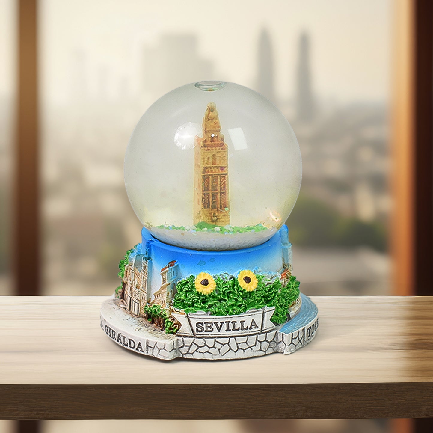 Snow Globe Souvenir – Cute Desk & Table Decoration | Romantic Valentine’s, Birthday & Anniversary Gift (1 Pc)
