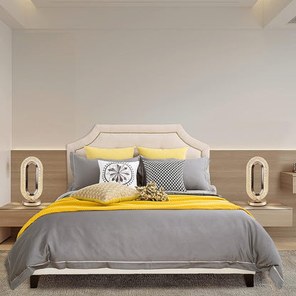 Touch Control Crystal Table Lamp – 3-Way Dimmable USB Rechargeable Diamond Nightstand Lamp for Bedroom, Living Room & Desk