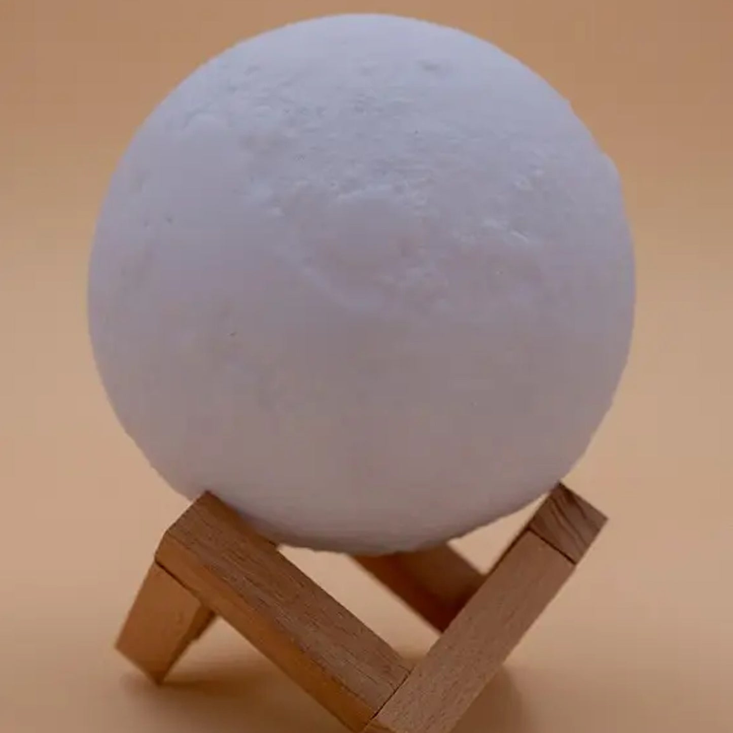 3D 2-in-1 LED Printed Moon Lamp & Aroma Diffuser – USB Humidifier Night Light for Home & Relaxation