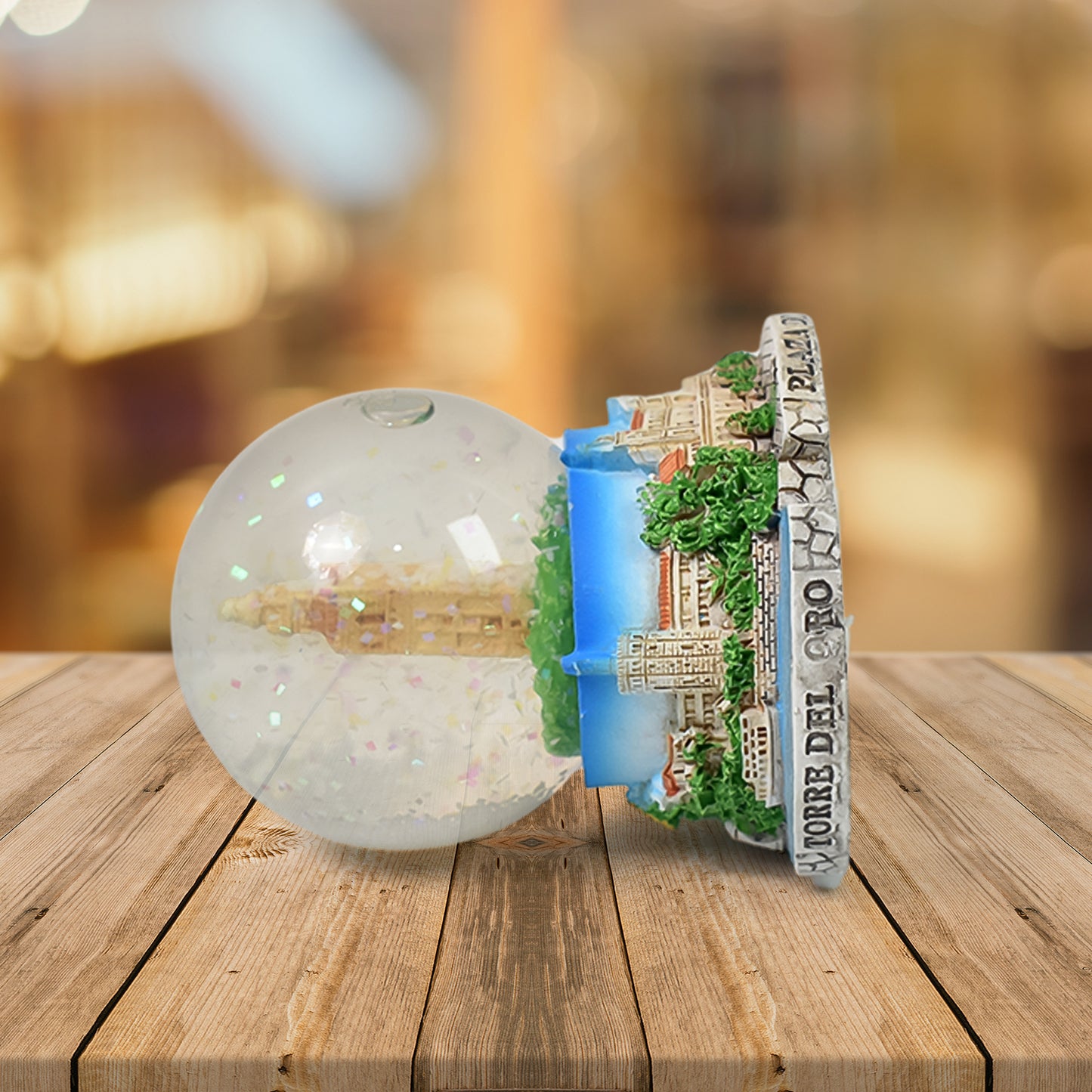 Snow Globe Souvenir – Cute Desk & Table Decoration | Romantic Valentine’s, Birthday & Anniversary Gift (1 Pc)