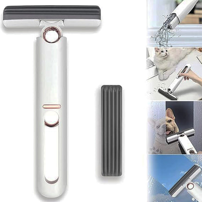 Portable Self-Squeeze Mini Mop – Strong Absorbent PVA Sponge for Bathroom, Kitchen & Table Cleaning (With 1 Cotton Head)