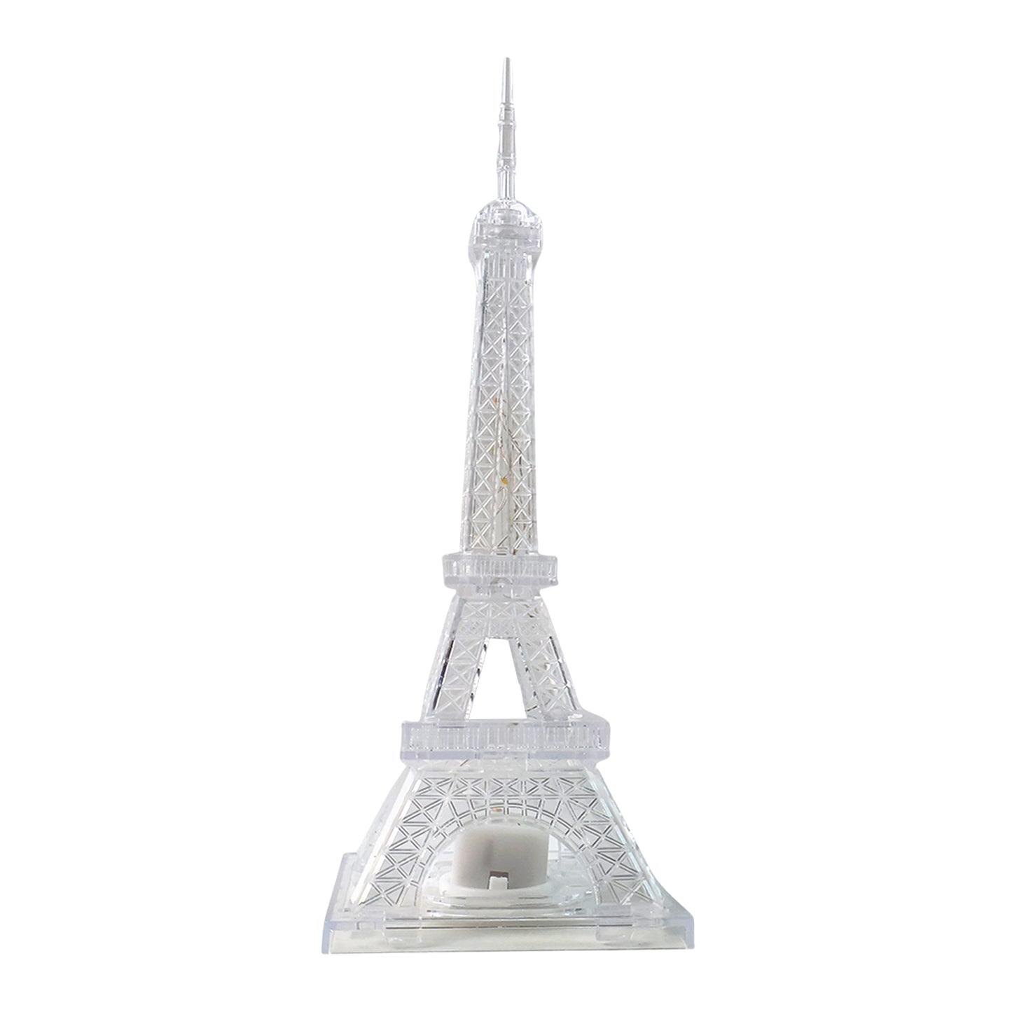 LED Eiffel Tower Decorative Night Light – DIY Crystal Multicolor Lamp for Bedroom, Living Room, Parties & Gifting (1 Pc)