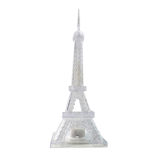 LED Eiffel Tower Decorative Night Light – DIY Crystal Multicolor Lamp for Bedroom, Living Room, Parties & Gifting (1 Pc)
