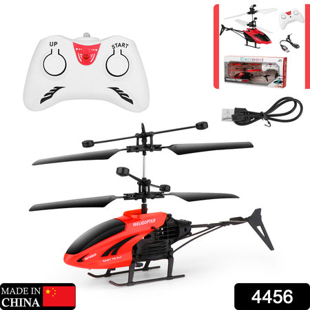 Remote Control Helicopter Toy with USB Rechargeable Cable & Built-in Sensor – Fun Flying Helicopter for Boys & Girls (Pack of 1)